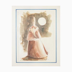 Giovanni Botta - Woman Figure - Original Lithograph - 20th Century-ZCI-830739