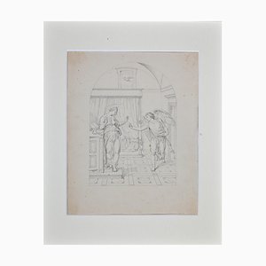 Giovanni Fontana, the Announcement, Original Drawing, 16th Century-ZCI-924664