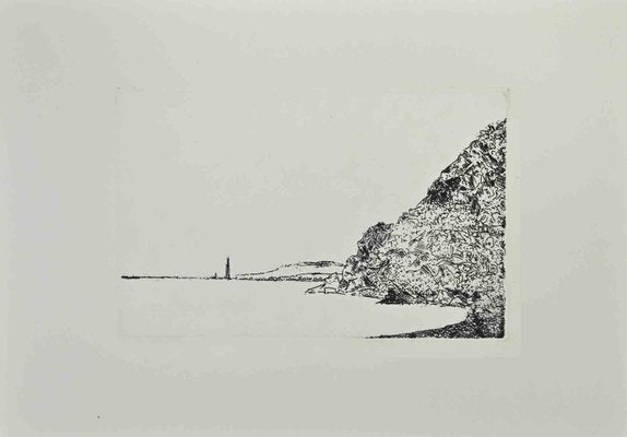 Giovanni Omiccioli, Seascape, Etching, 1970s-ZCI-2032740