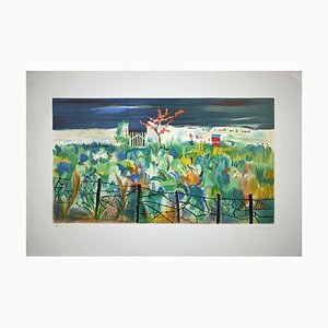 Giovanni Omiccioli, The Mediterranean Garden, Original Lithograph, 1973-ZCI-889832