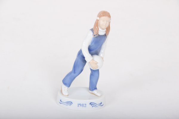 Girl Figurine by Søren Brunoe for Bing & Grondahl, 1982-DQ-864249