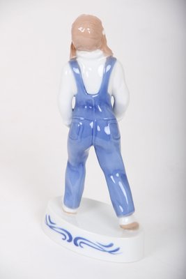 Girl Figurine by Søren Brunoe for Bing & Grondahl, 1982-DQ-864249