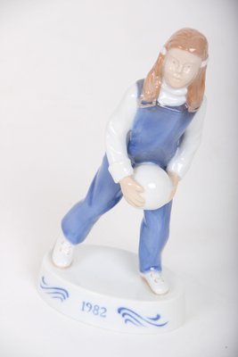 Girl Figurine by Søren Brunoe for Bing & Grondahl, 1982-DQ-864249