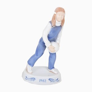 Girl Figurine by Søren Brunoe for Bing & Grondahl, 1982-DQ-864249