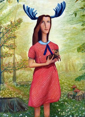 Girl with a Musk-Deer, 2010-CHG-916129