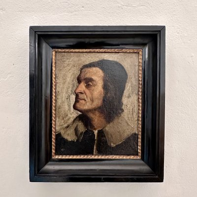 Giuliano De Medici, Portrait, 19th Century, 1885, Oil on Canvas, Framed-FB-1783633