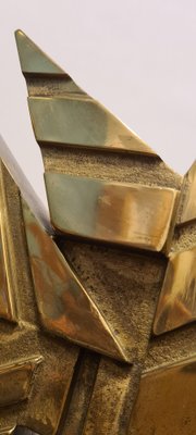 Giuseppe Banfi, Abstract Sculpture, 1988, Brass & Marble-RPW-1798886