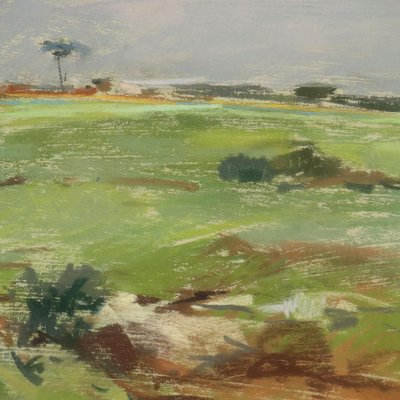 Giuseppe Casciaro, Landscape, Mixed Media-VMM-2036358