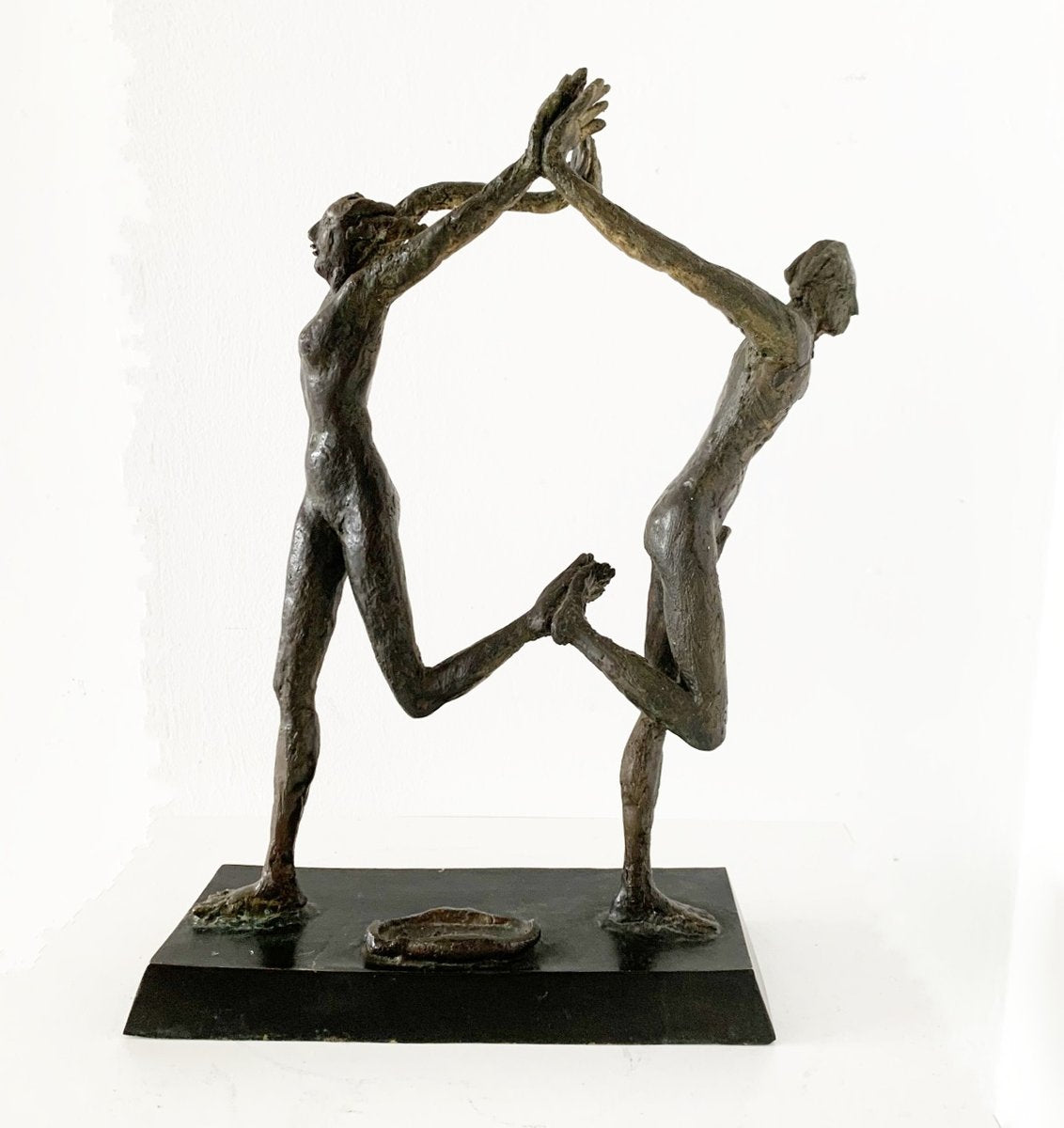 Giuseppe Del Debbio, Dancing Together, Bronze Sculpture