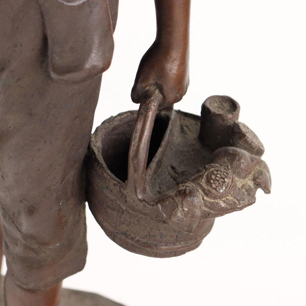 Giuseppe Franzese, Water Carrier, Bronze