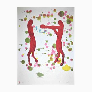 Giuseppe Gallo, Boxers, Original Lithograph, 2008-ZCI-964236