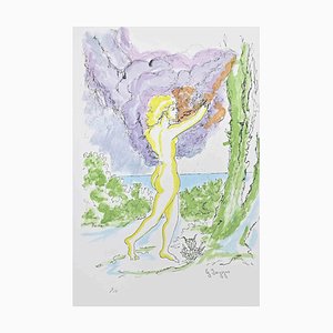 Giuseppe Ingegno, Eurydice, Original Lithograph, 1979-ZCI-1380086