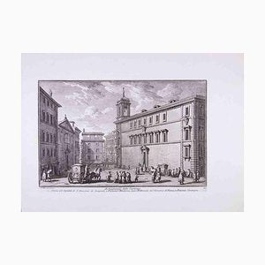 Giuseppe Vasi, Archiginnasio Della Sapienza, Etching, Late 18th-Century-ZCI-1307003