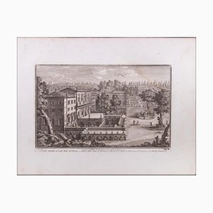 Giuseppe Vasi, Casino di Villa Lodovisi, Etching, 18th Century-ZCI-1759225