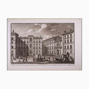 Giuseppe Vasi, Seminario Romano, Etching, Late 18th Century-ZCI-1310250