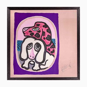 Giuseppe Viviani, Dogs, Screen Print, 1964-ZCI-1436991