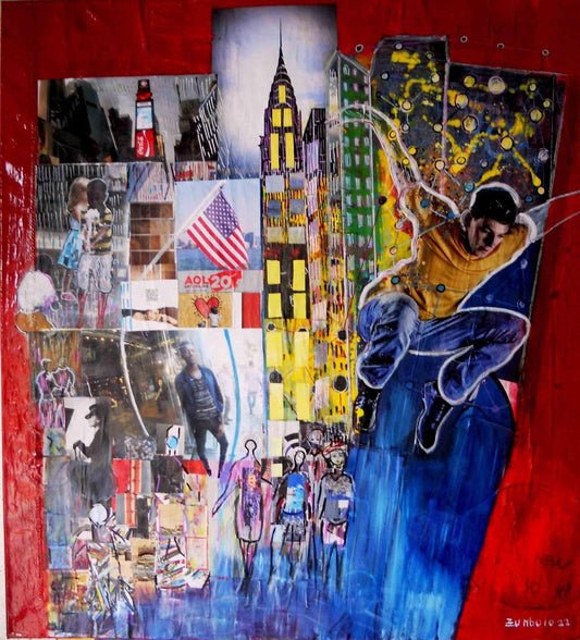 Giuseppe Zumbolo, Are You Ready for New York?, Mixed Media, 2022