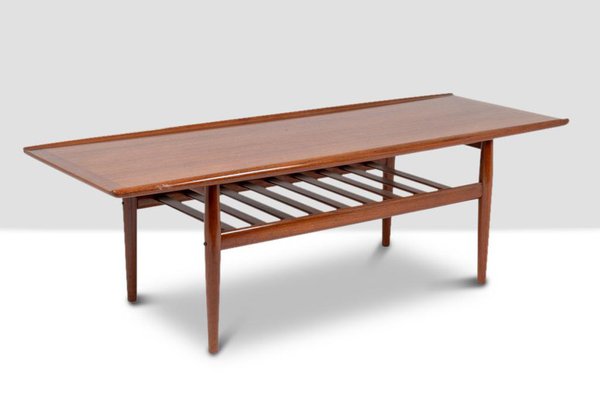 GJ106 Coffee Table in Teak by Grete Jalk for Glostrup, 1960s-CEJ-1761311