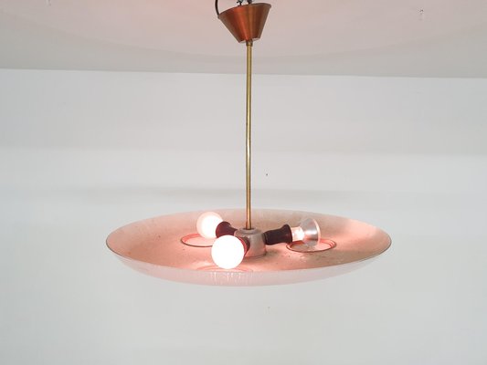 Glass and Brass Ceiling or Pendant Light-ZO-1128747