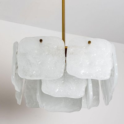 Glass and Brass Light Fixtures by J.T Kalmar, Austria, 1960s-VDW-1358398