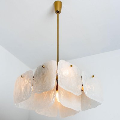 Glass and Brass Light Fixtures by J.T Kalmar, Austria, 1960s-VDW-1358398