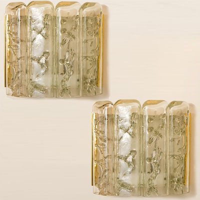 Glass and Brass Wall Sconce by Doria, 1960-VDW-968263