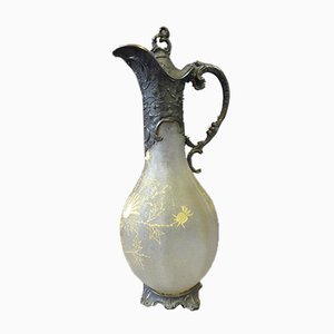 Glass and Metal Ewer-WSV-605523