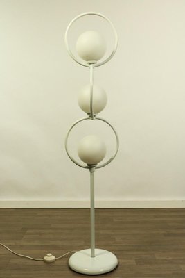 Glass and Metal Floor Lamp from Temde, 1970s-FUP-1397185