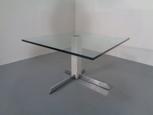 Glass and Metal Side Tables from WK Wohnen, 1990s, Set of 2-RDW-688726