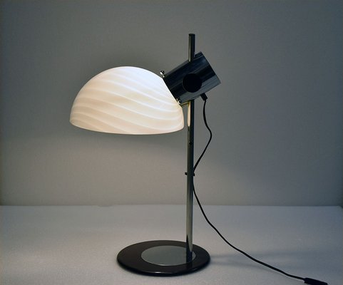 Glass and Metal Table Lamp by Zonca, 1970s-HS-1122115