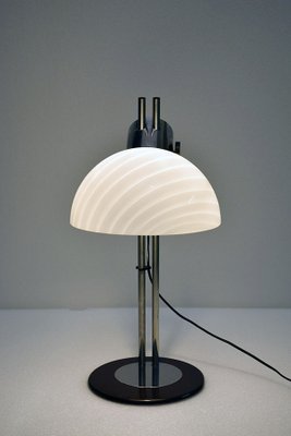 Glass and Metal Table Lamp by Zonca, 1970s-HS-1122115