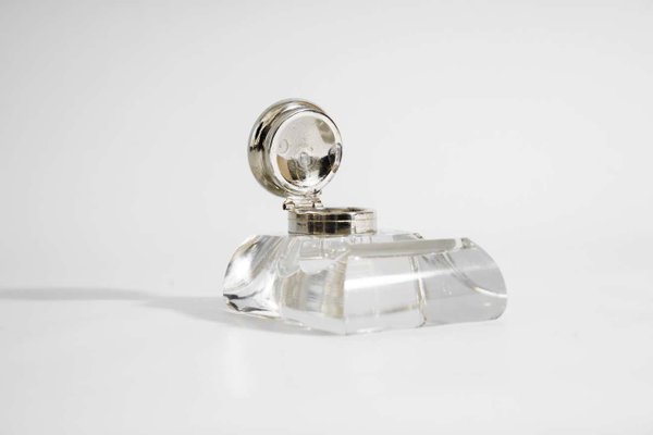 Glass and Nickel Inkwell, 1920s-SPD-1131564