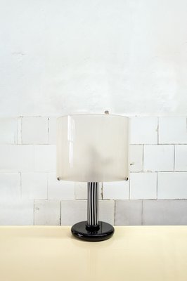 Glass and Plastic Table Lamp, Italy, 1970s-VCV-1801983