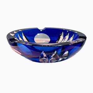 Glass Ashtray from Val Saint Lambert, 1970s-IKW-796687