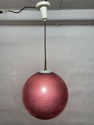 Glass Ball Ceiling Lamp, 1960s-AET-1726323