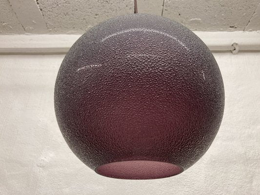 Glass Ball Ceiling Lamp, 1960s-AET-1726323