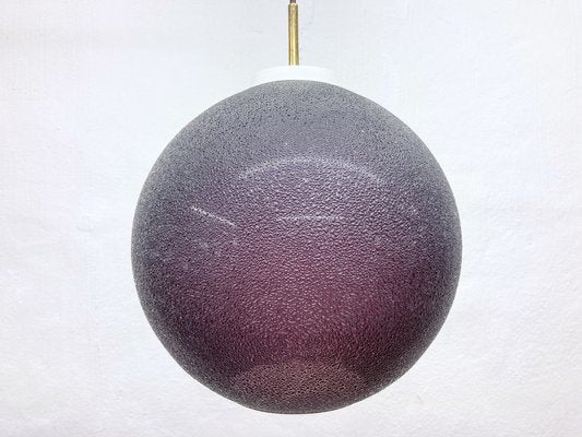 Glass Ball Ceiling Lamp, 1960s-AET-1726323