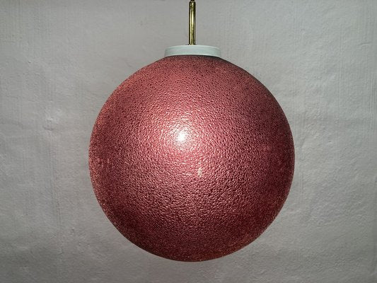 Glass Ball Ceiling Lamp, 1960s-AET-1726323