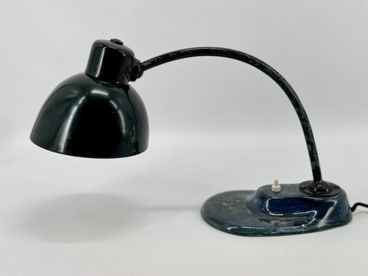 Glass Base Kandem 1115 Table Lamp by Marianne Brandt for Kandem Leuchten, 1930s-OL-1778602