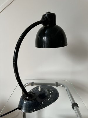 Glass Base Kandem 1115 Table Lamp by Marianne Brandt for Kandem Leuchten, 1930s-OL-1778602