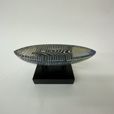 Glass Boat Sculpture Limited Edition Voyage by Bertil Vallien for Kosta Boda-BGP-1696512