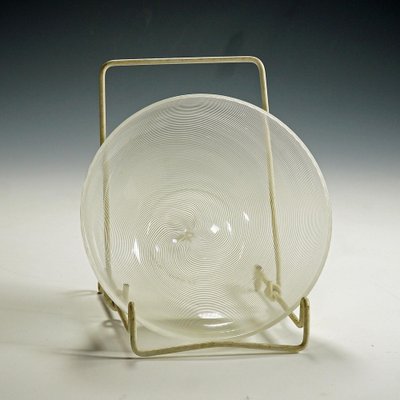 Glass Bowl by Carlo Scarpa for Venini Murano, 1979-KJP-1236436