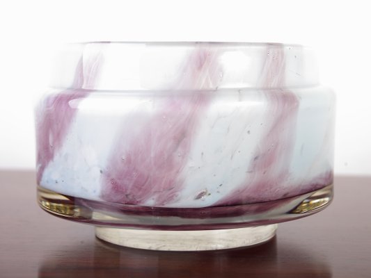 Glass Bowl by Frantisek Koudelka for Glasswork Prachen, 1970s-IND-1393380