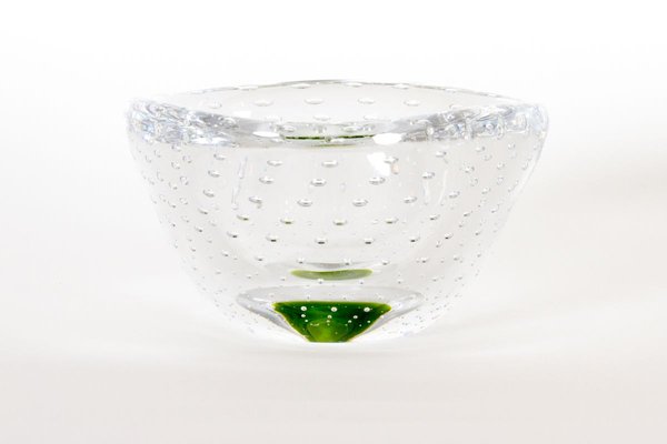 Glass Bowl by Vicke Lindstrand for Kosta, 1950s-WIX-769287