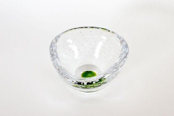 Glass Bowl by Vicke Lindstrand for Kosta, 1950s-WIX-769287