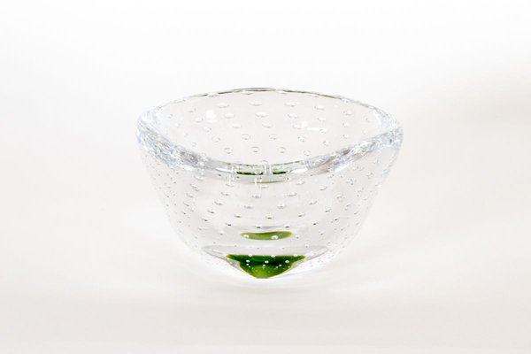 Glass Bowl by Vicke Lindstrand for Kosta, 1950s-WIX-769287