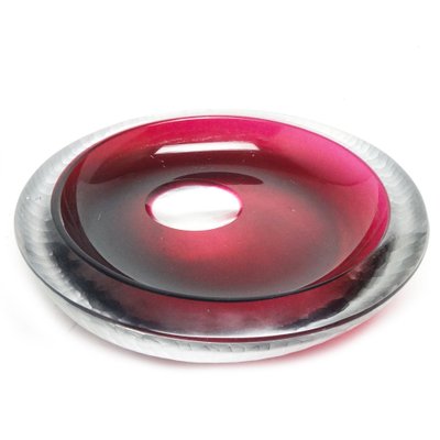 Glass Bowl from Vicke Lindstrand, Sweden, 1950s-BKO-1451505