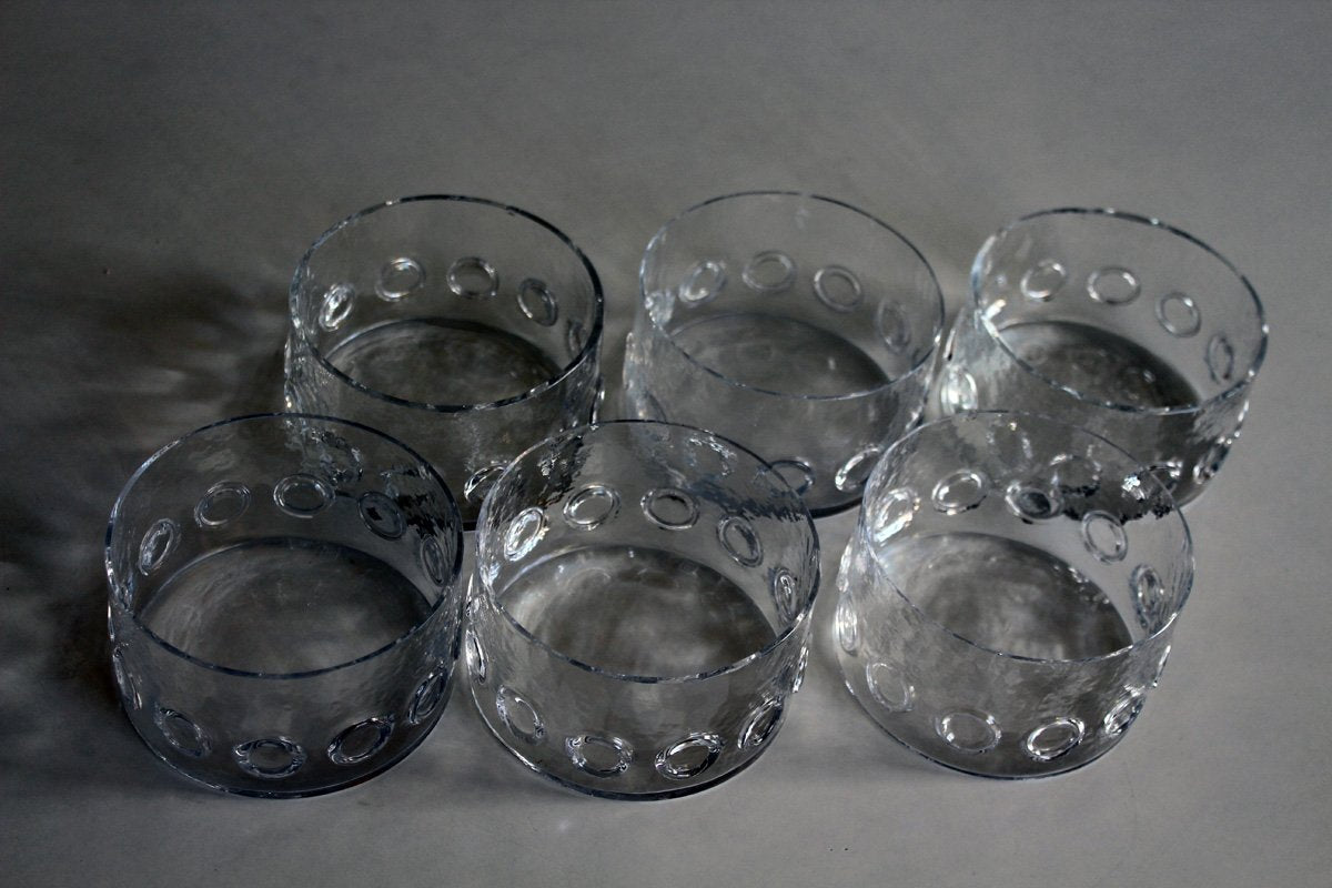 Glass Bowls from Riedel, 1960s, Set of 6