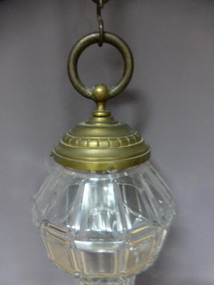 Glass & Bronze Lantern-WSV-605300