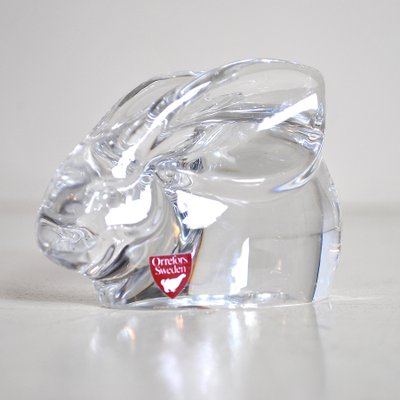 Glass Bunny from Orrefors-JQO-860686